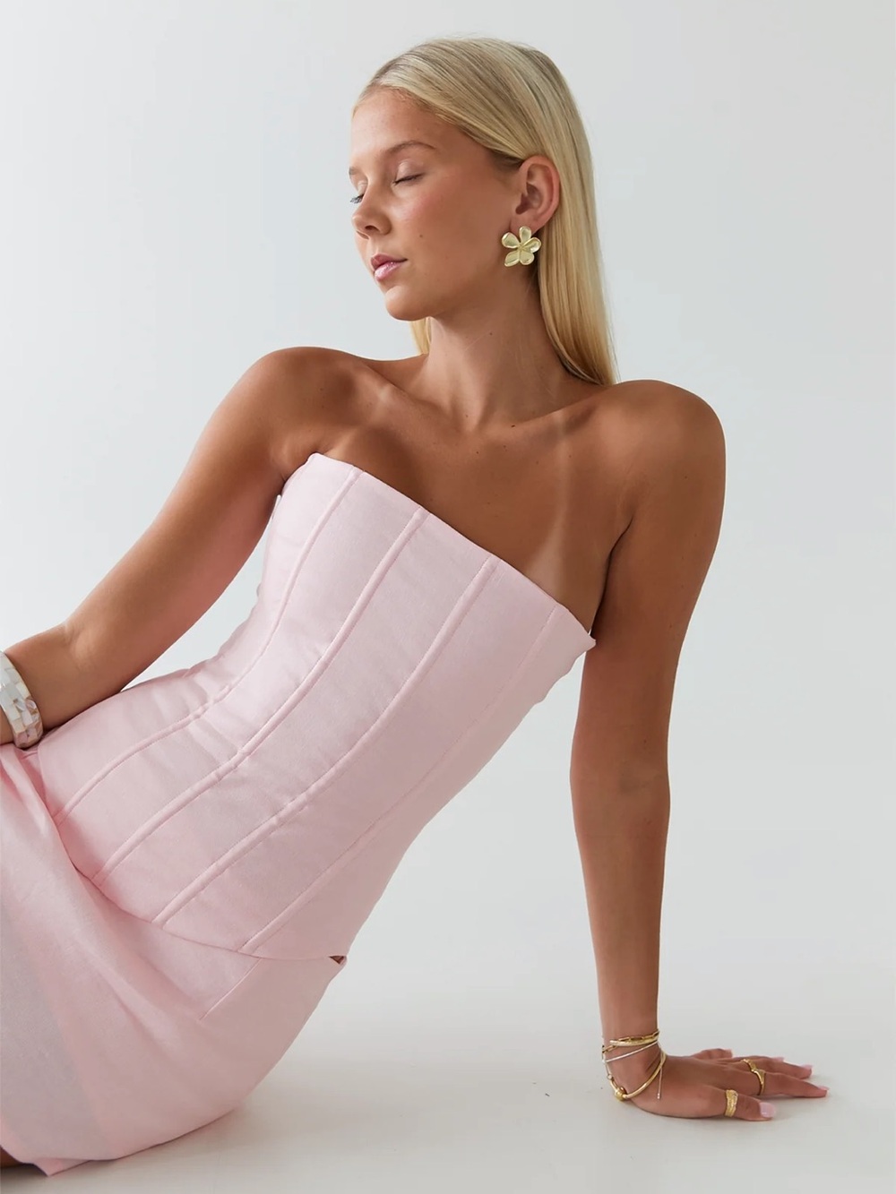 HNTR The Label Aurora Corset Baby Pink